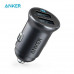 Anker PowerDrive 2 Alloy Car Charger, 24w, U+U (A2727) черный
