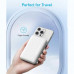 Anker 334 MagGo Battery (PowerCore 10k) Power Bank, Qi 7.5w, PD20w, QC18w (A1632) белый