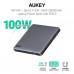 Aukey Sprint X 20K 100w Laptop power bank 20000mah, PD 100w, PB-Y44, gray