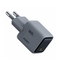 Aukey Comet 30W USB-C PD Wall Charger, PA-C1, grey