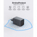 Aukey Comet Mix 3 100W 3-Port Wall GaN Charger (U+C+C), 100w max , PA-C5, gray