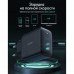 Aukey Omnia II Duo 45W 2-Port Wall GaN Charger (C+C), 45w max , PA-B4T black