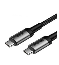 Baseus Cafule Series Type-C PD3.1 60w Cable, 1m, 20V5A, 5Gbps (CATKLF-RG1) black