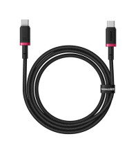 Baseus Dura Series Cable USB-C to USB-C 100w, 1m, 20V5A, model CB000121, black with red