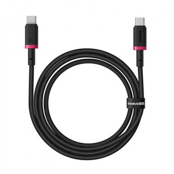 Baseus Dura Series Cable USB-C to USB-C 100w, 1m, 20V5A, model CB000121, black with red