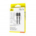 Baseus Dura Series Cable USB-C to USB-C 240w, 1m, model CB000169, black with gold