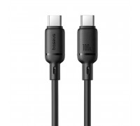Baseus Silky Series Cable USB-C to USB-C 100w, 1m, 20V5A, model CB000114, black