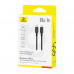 Baseus Silky Series Cable USB-C to USB-C 100w, 1m, 20V5A, model CB000114, black