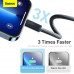 Baseus Dynamic Series Data Cable, Type-C to Lightning iP PD20W, 1m, 20W, оплетка  (CALD000016) black