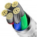 Baseus Dynamic Series Data Cable, Type-C to Lightning iP PD20W, 1m, 20W, оплетка  (CALD000002) white