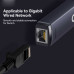 Baseus Lite Series LAN Port Ethernet Adapter, USB to 1000Mbps LAN, BS-OH002 (WKQX000101)