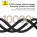 Baseus Dura Cable USB-A to USB-C 60W, 2m, 3Amax, 10т сгибов, в оплетке, CB000120, black with gold