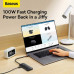 Baseus AirJoy Lite Series 6-in-1, Type-C to HDMI4K+2xUSB3.0+TF/SD+PD100w, model BS-OH020, black