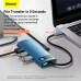 Baseus Starjoy Series 6-in-1, Type-C to HDMI 4K30Hz+3xUSB3.0+LAN+PD100w (WKWG000003) blue