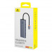 Baseus UltraJoy Series 10-in-1, HDMI 4K60Hz+3xUSB3.0+TF/SD+LAN1Gbps+VGA+3.5mm+PD100w, BS-OH112