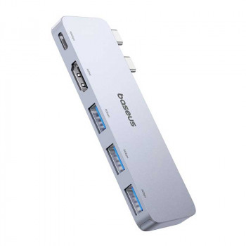 Baseus UltraJoy Series 5in-1, Type-C to HDMI 4K30Hz+3xUSB3.0+PD100w (40Gbps, 4K60Hz), model BS-OH180
