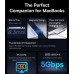 Baseus UltraJoy Series 5in-1, Type-C to HDMI 4K30Hz+3xUSB3.0+PD100w (40Gbps, 4K60Hz), model BS-OH180