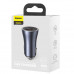 Baseus Golden Contactor Pro Dual Car Charger, U + C 40W, CCJDZ-C (CCJD-0G) dark gray