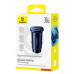 Baseus GoTrip DP1 Car Charger, C + C 30W, BS-C15C2, C00072300123-01, black 