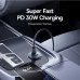 Baseus GoTrip DP1 Car Charger, C + C 30W, BS-C15C2, C00072300123-01, black 
