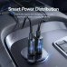 Baseus GoTrip DP1 Car Charger, U + C 30W, BS-C15C1, C00072300123-00, black 