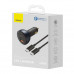 Baseus Qualcomm QC5 Technology Car Charger C+C+U 160W Set  (TZCCZM-0G) gray