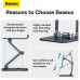 Baseus Desktop Biaxial Foldable Metal Stand for Tablets, BS-HP006, gray, LUSZ000113