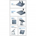 Baseus UltraStable Pro Rotatable and Foldable Laptop Stand Three-Stable Version, BS-HP017, black