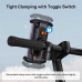 Baseus QuickGo Series Bike Phone Mount, model BS-CM024, 5.4"-7.2" (C40561500113-00) black