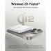 Baseus 10000 mah 22.5 Airpow II Qi2 Magnetic Power Bank, Qi2 15w, model PPWPQ10-20, white