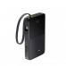 Baseus Enerfill FC51 22.5W Bipow 2 Pro Power Bank 10000 mah with build-in cable, PPBD2P-1022, black
