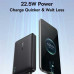Baseus Enerfill FP21 22.5W Fast Charging Power Bank 10000 mah, U+C+C, (PPAP-1022-2) black