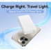 Baseus Enerfill FP21 22.5W Fast Charging Power Bank 10000 mah, U+C+C, (PPAP-1022-2) white