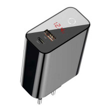 Baseus Speed PPS, LED, USB QC 3.0 + Type-C PD 45w (CCFSEU907-01) black