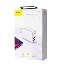 Baseus Speed PPS 30w, BS-EU906, Dual QC3, 5A max (CCFS-E02) white