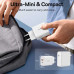 Baseus Cube Fast Charger U+C 20W EU, QC 18w + PD 20w, model CCXFK20UE, moon white