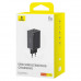 Baseus GaN 6 Pro Quick Charger 2C+2U, 65w, кабель C-C 100w, CCGAN65E6 (P101623701113-00) black