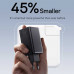 Baseus GaN 6 Pro Quick Charger 2C+2U, 65w, кабель C-C 100w, CCGAN65E6 (P101623701113-00) black