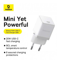 Baseus Palm Fast Charger 1C 20W EU (CCZC20CE) P10111602213-00 white