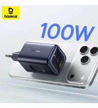 Baseus PicoGo AE11 Fast Charger UCC 100W EU (E01214)  black E0121400