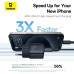 Baseus PicoGo Fast Charger 1C 45W EU (CCGAN45CE) P10176800123-00 black