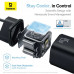 Baseus PicoGo Fast Charger 1C 45W EU (CCGAN45CE) P10176800123-00 black
