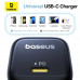 Baseus PicoGo Fast Charger 1C 45W EU (CCGAN45CE) P10176800123-00 black