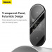 Baseus 2-in-1 Digital LED Display Wireless Charger, BS-W528 (WXSX010101) transparent