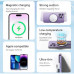 Baseus Simple Mini 3 Magnetic Wireless Charger, QI 15W, BS-W529 (CCJJ040001) black