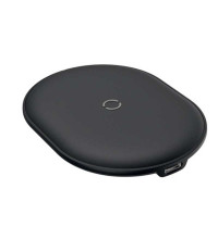 Baseus Cobble Wireless Charger, QI 15w, кабель Type-C 1m, BS-W501 (WXYS-01) black