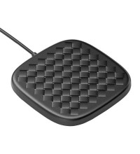 Baseus BV Wireless Charger, QI output 5W / 7.5W / 10W, + microUSB 1m. (WXBV-01) black