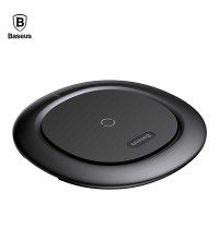 Baseus UFO Desktop Wireless Charger, QI output 10W, кабель microUSB 1m (BSWC-07) black