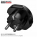 Borofone BAC15 Universal conversion plug (EU) Black