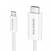 Borofone DH10 Type-C to HDMI cable, 4K@30Hz,  1.8m, white